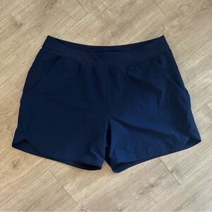Lands' End Women's Dark Blue Athletic / Running Shorts